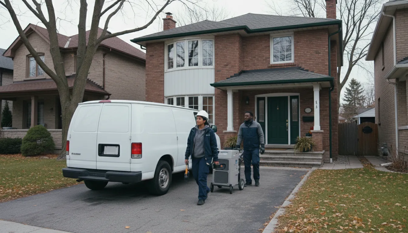 Water damage restoration in Toronto, approached the way a fine finish deserves